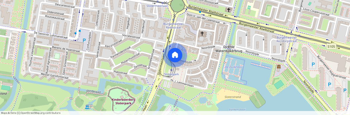 Noordzijde 281, Noordoever Sloterplas, 1064ME, Amsterdam