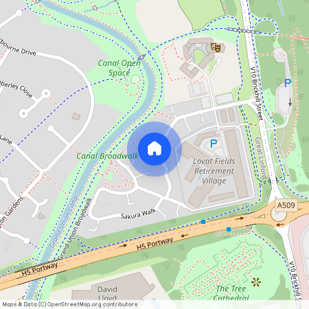 Sakura Walk, Willen Park