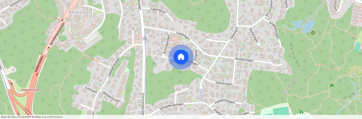 Skogsgläntevägen, Västra Frölunda