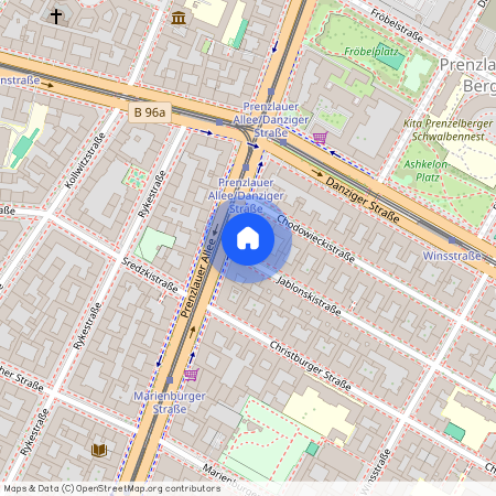 Jablonskistraße 21, 10405 Pankow - Prenzlauer Berg