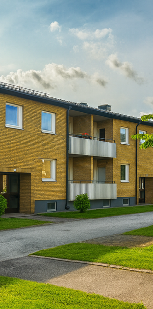 Fibernät finns indraget och hyresgästen får själv teckna abonnemang avseende internet/telefoni samt el. Telias TV-paket Lagom ingår i hyran. Öppen fiber och Internet/TV som tecknas via Zmarket. Tvättstuga och förråd finns i källaren. - Foto 1