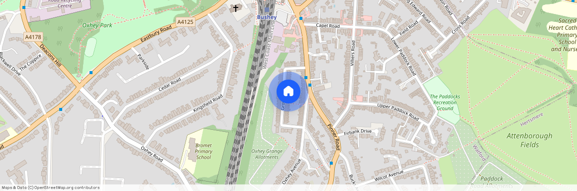 Grover Road, Oxhey, Herts, WD19
