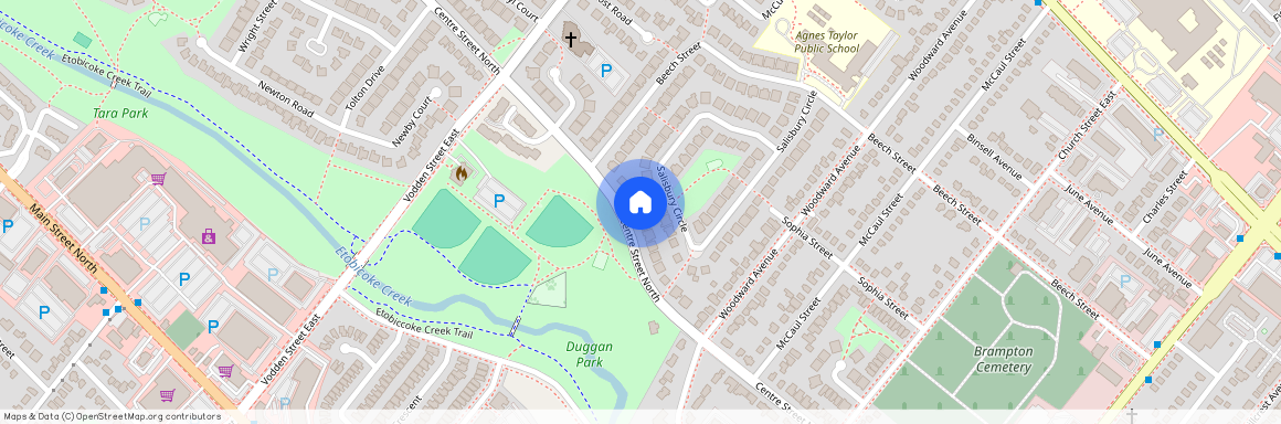 122 Centre Street, Brampton