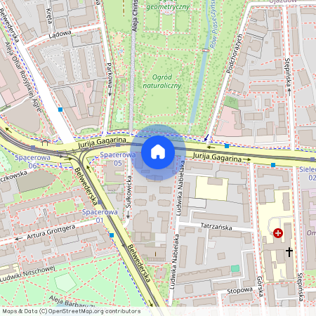 Warszawa, Żoliborz, Żoliborz, Marymont-Potok, Jurija, Gagarina