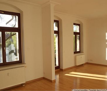 Schöne 3-Zimmer-Wohnung in Altbau-Villa in Trachau - Foto 3