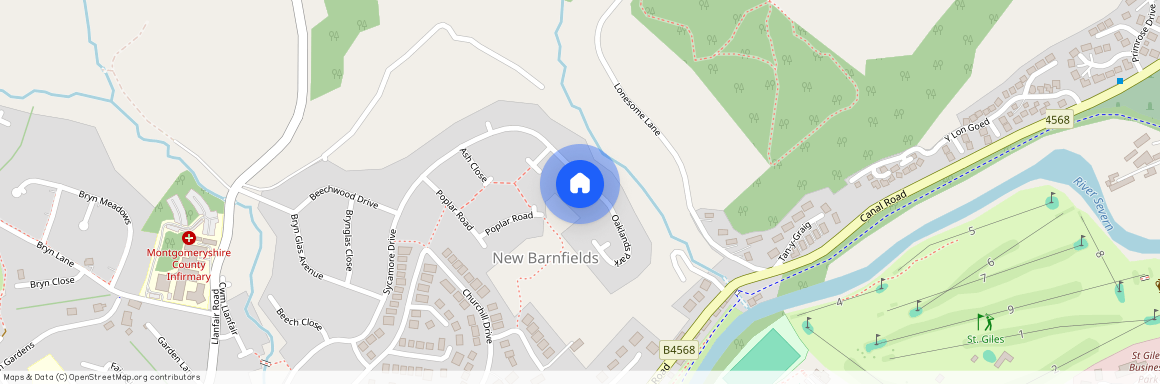 Holly Court, Barnfields, Newtown, Powys, SY16