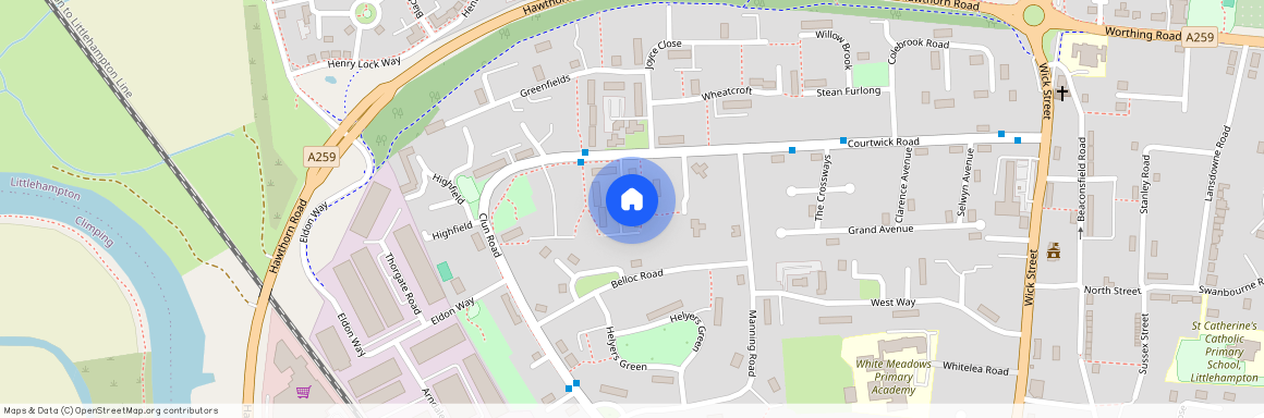 23 Potters Mead, 23 Potters Mead, BN17 7HZ