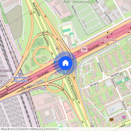 ul. Toruńska, Bródno, Targówek, Warszawa, mazowieckie