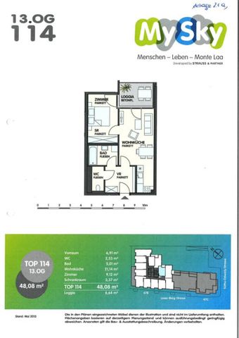 Komfortable 2 - Zimmer Wohnung mit Fernblick | Loggia | ab sofort - Photo 4
