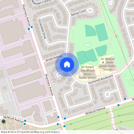 google map, Scarborough, Scarborough, Toronto, M1W 2Y2