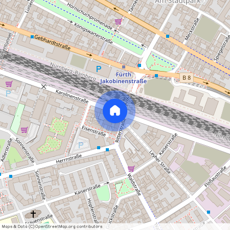 Karolinenstraße 118, 90763 Bayern - Fürth