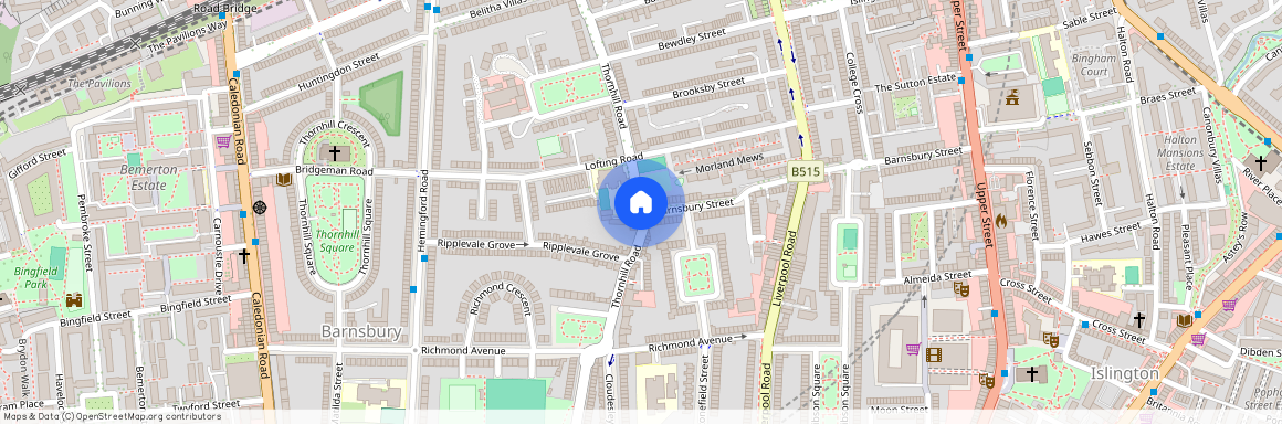 Thornhill Road, Barnsbury, Islington, London, N1