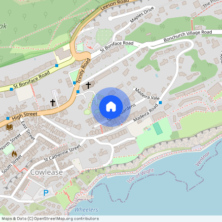 Spring Gardens, Ventnor, Isle Of Wight. PO38 1QX