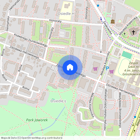 ul. Zdzisława Hierowskiego, Osiedle Łucja, Tychy, śląskie