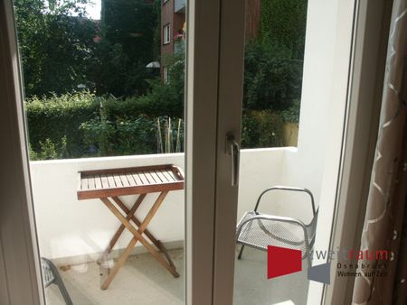 Wüste, ausgefallene 2 Zimmer Wohnung mit Balkon, fußnah zur Innenstadt. - Photo 4