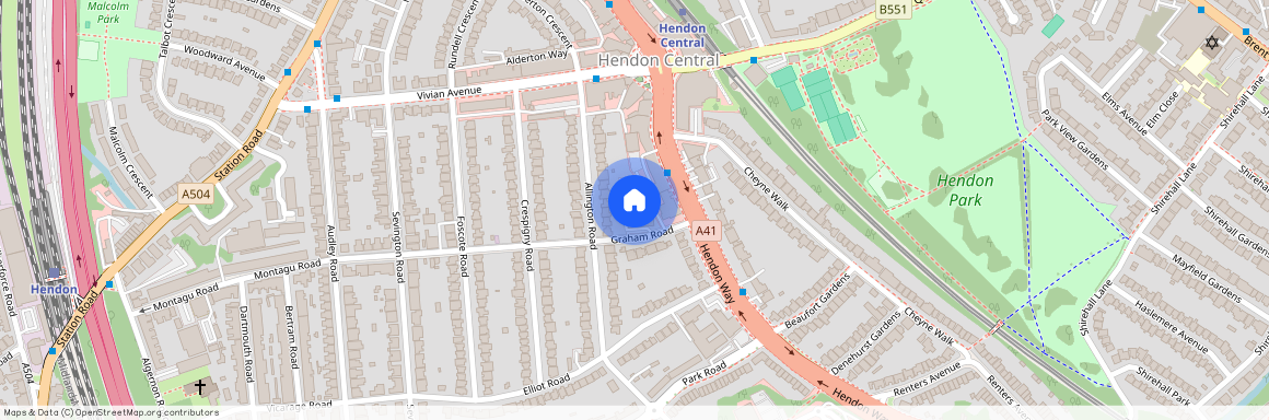 Graham Road, Hendon, NW4