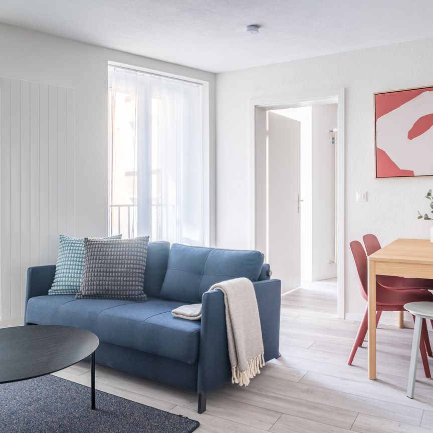 2min zum HB - möblierte 2.5 Zimmerwohnung - Foto 1