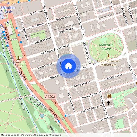 Upper Grosvenor Street, Westminster, London, W1K