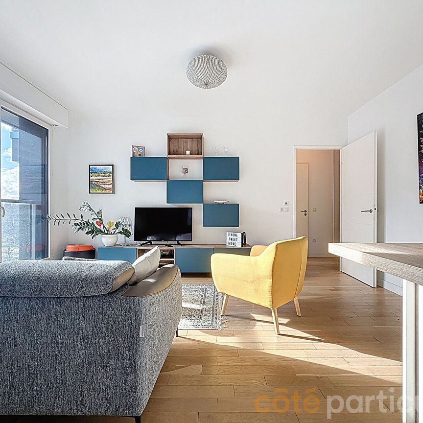 A LOUER MEUBLE : APPARTEMENT DANS IMMEUBLE DE STANDING VAL DE SEINE AVEC CAVE ET PARKING - Photo 1