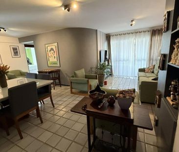 Apartamento Mobiliado Para Locação 124,17 m, Conforto E Vista Para ... - Foto 1