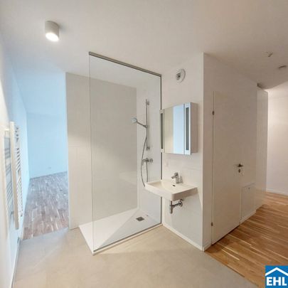 Sonnwendviertel: 1-Zimmer-Wohnung mit Balkon im 10. OG – Fitnessraum, Co-Working & Rooftop-Terrasse inklusive! - Foto 1