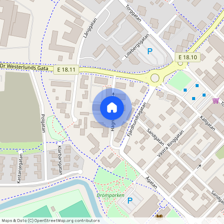 Hägnadsvägen, Enköping