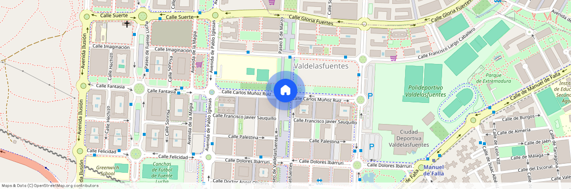 Norte, - Calle Carlos Muñoz Ruiz