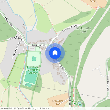 Sandrock Hill, Crowhurst