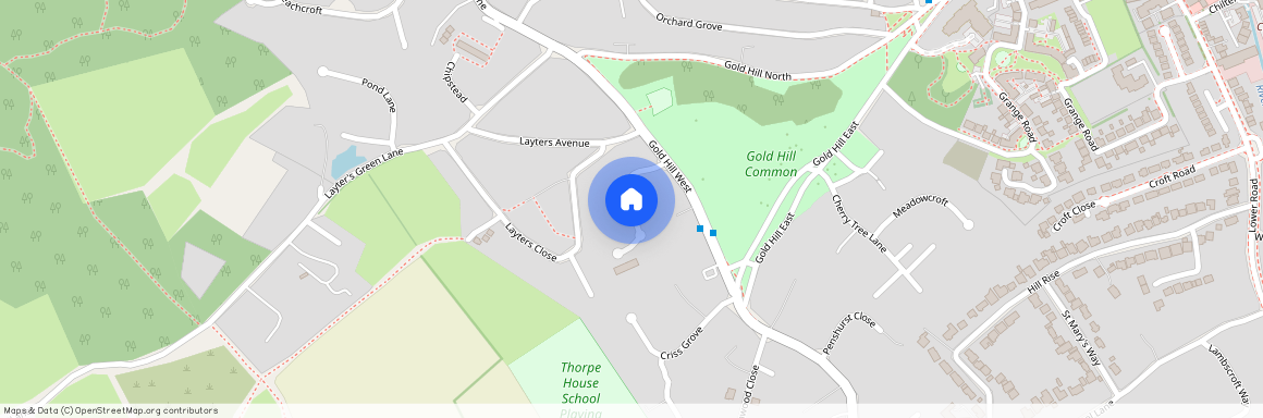 Bench Manor Crescent, Chalfont St. Peter, Gerrards Cross, SL9