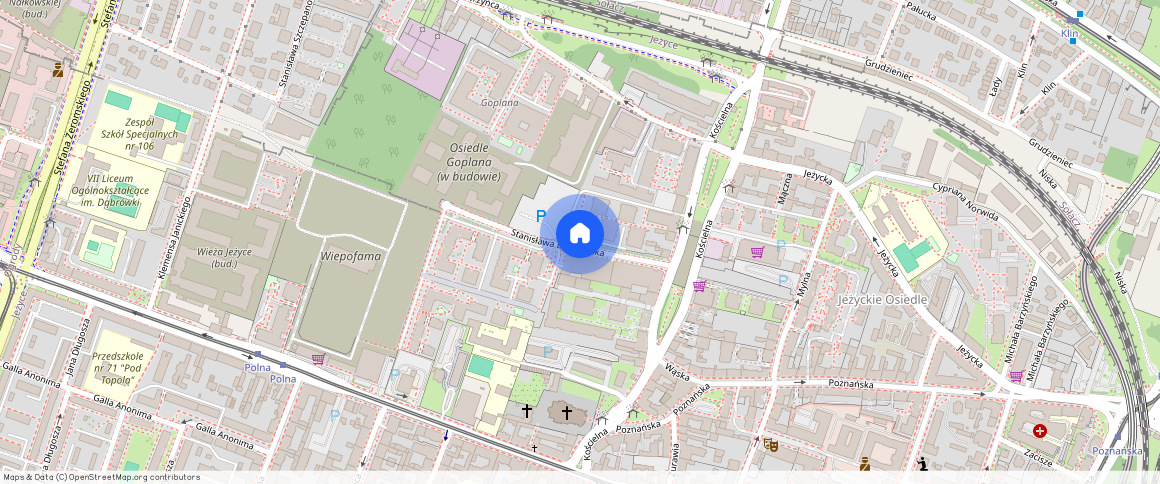 Poznań Jeżyce, Stanisława Barańczaka