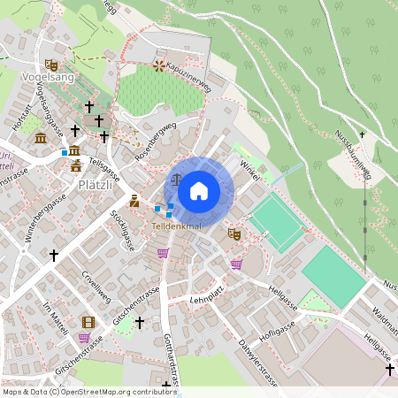 6460, Altdorf UR, Rathausplatz, 7