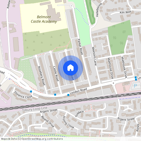 Belmont Road, Grays, Essex, RM17