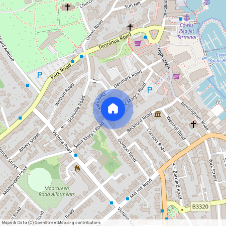 St. Marys Road, Cowes, Isle of Wight, PO31