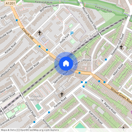 Crouch Hill, Finsbury Park, London, N4 4AP