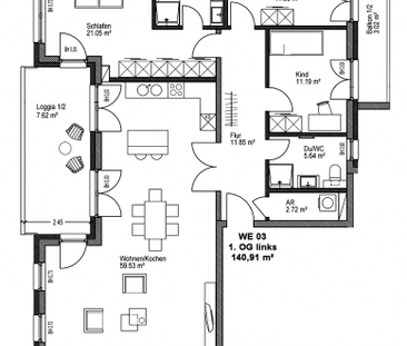Leipzig, Gohlis, Gohlis Carré IV - Virchowstraße 41 - Photo 4