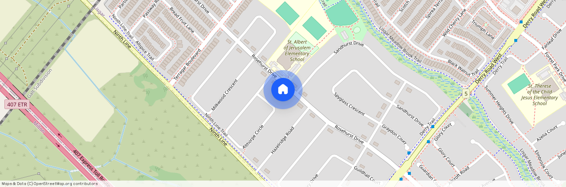 7164 Rosehurst Drive, Mississauga