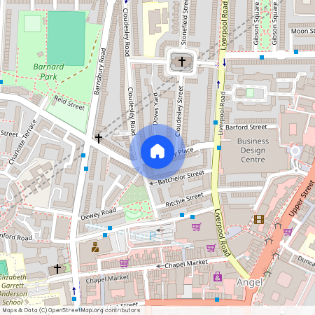 Cloudesley Place, N1, Islington, London, N1