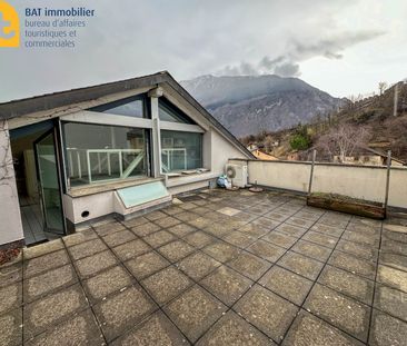 Sierre - bureau loft aux combles avec ample terrasse - Gobet - Foto 2