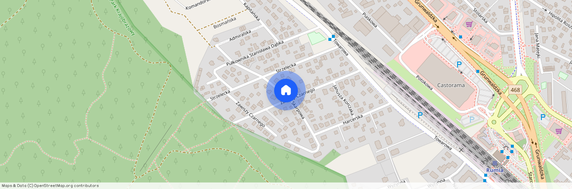 ul. Skarpowa, Rumia, wejherowski, pomorskie