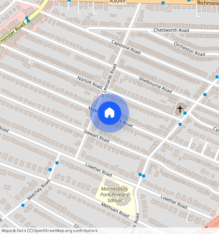 Malmesbury Park Road, Bournemouth, BH8