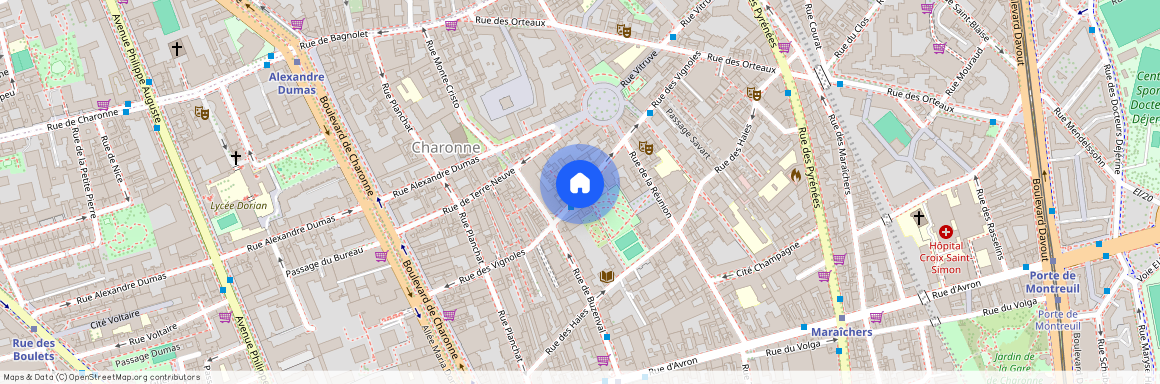 Building Rue des Vignoles - evengestion - 1239556 - PAR, Rue des Vignoles, Paris