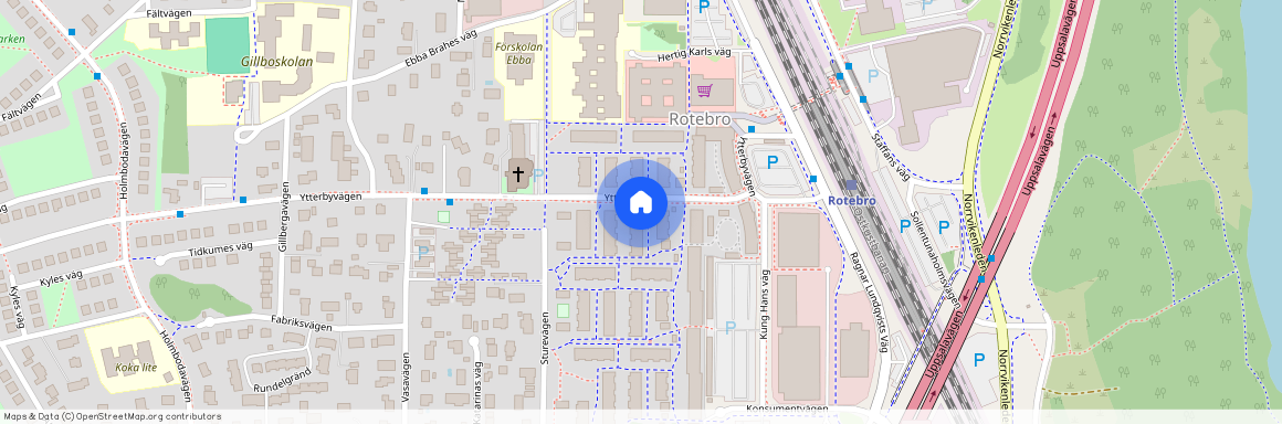 Kung Hans väg 183 b, Rotebro