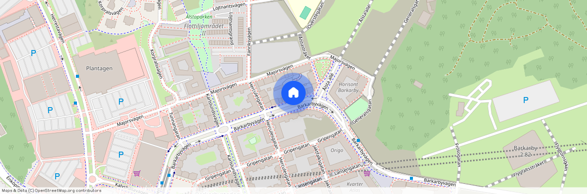 Barkarbyvägen 81B, Barkarbystaden