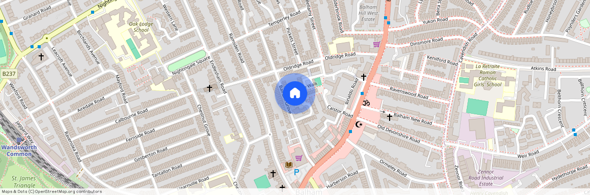 Ainslie Walk, SW12 8BX, London