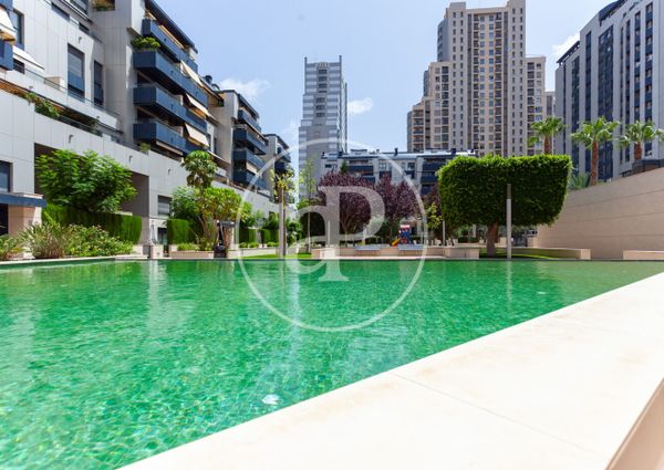 Flat for rent with swimming pool in Ciutat Jardí (Valencia)