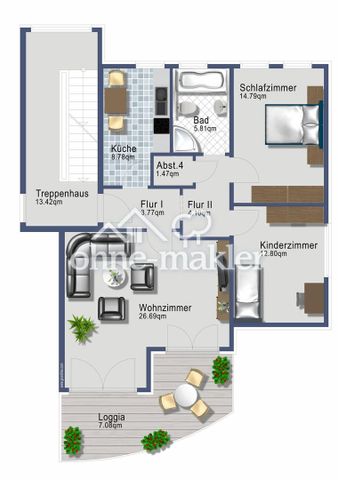 Attraktive Wohnung in Wangelist Hameln mit Einbauküche - Photo 3