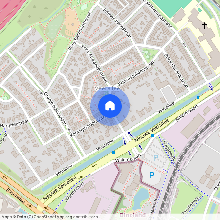 Veerallee, 8019 AS, Prinses Julianastraat, Zwolle