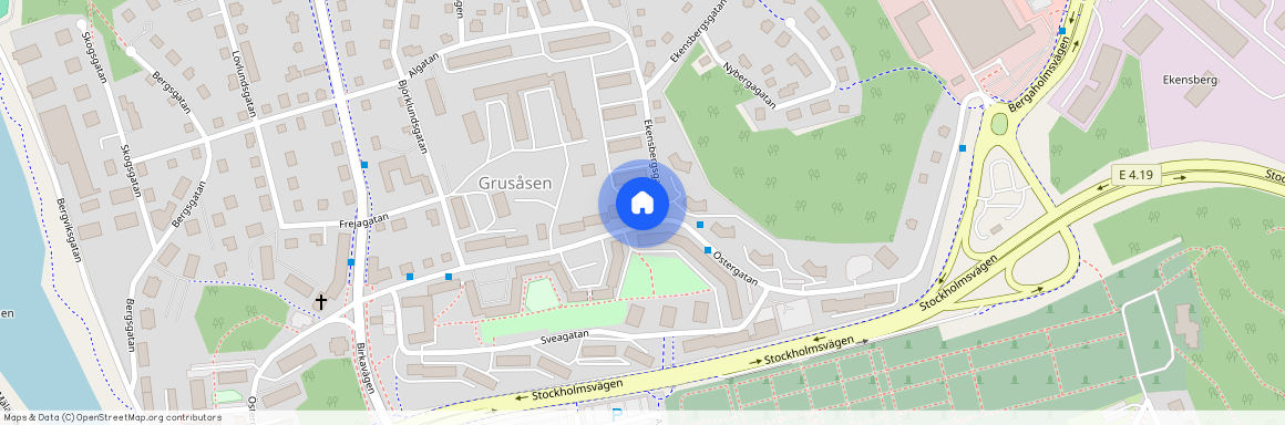 Grusåsen, Södertälje, Stockholm, Östergatan 33 B