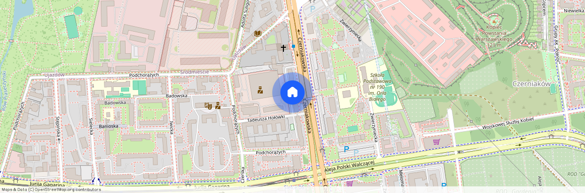 Warszawa, Śródmieście, Czerniakowska