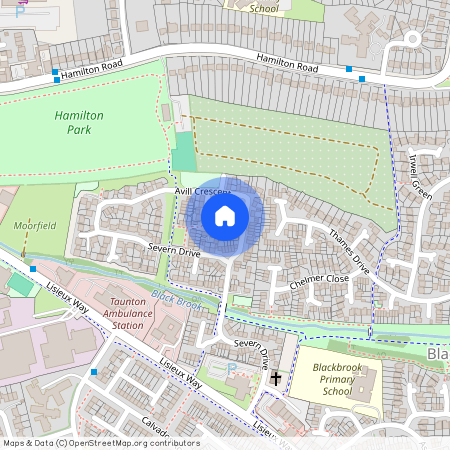 Avill Crescent, Taunton